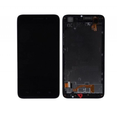 Lcd With Touch Screen For Huawei Ascend G620s Black By - Maxbhi Com