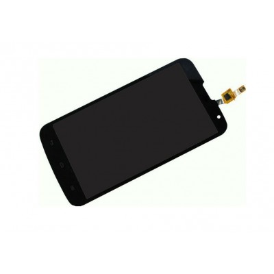 Lcd With Touch Screen For Huawei Ascend G730 Black By - Maxbhi.com