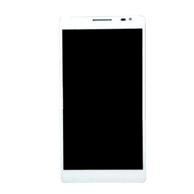 Lcd With Touch Screen For Huawei Ascend Mate White By - Maxbhi Com