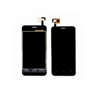 Lcd With Touch Screen For Huawei Ascend Y320 Black By - Maxbhi Com