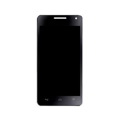 Lcd With Touch Screen For Huawei Honor 2 Black By - Maxbhi Com
