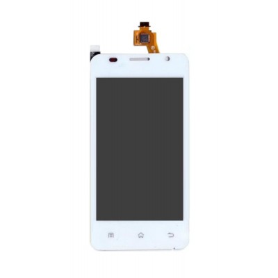 Lcd With Touch Screen For Karbonn A10 White By - Maxbhi.com