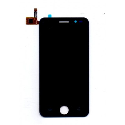 Lcd With Touch Screen For Karbonn Smart A12 Star Black By - Maxbhi.com