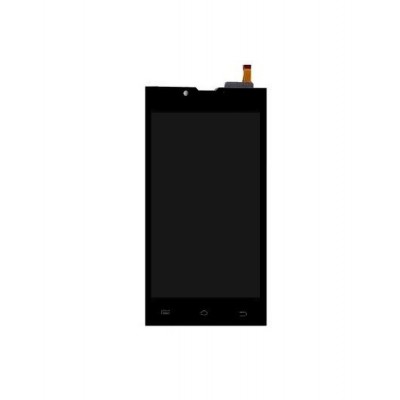 Lcd With Touch Screen For Lava Iris 250 Black By - Maxbhi.com