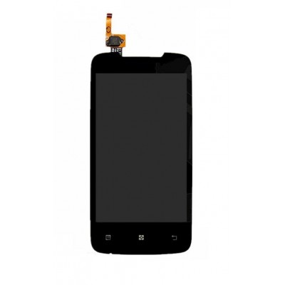 Lcd With Touch Screen For Lenovo A390 Black By - Maxbhi.com