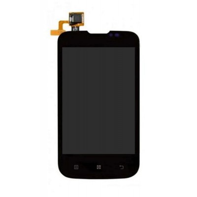 Lcd With Touch Screen For Lenovo A60 Plus Black By - Maxbhi.com