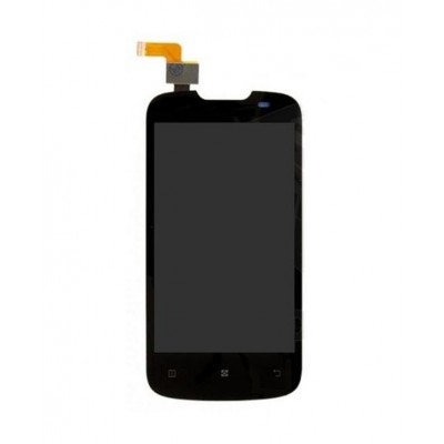 Lcd With Touch Screen For Lenovo A690 Black By - Maxbhi.com