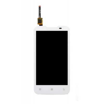 Lcd With Touch Screen For Lenovo A820 White By - Maxbhi.com