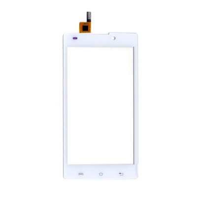 Touch Screen Digitizer For Lava Iris Fuel 60 White By - Maxbhi.com