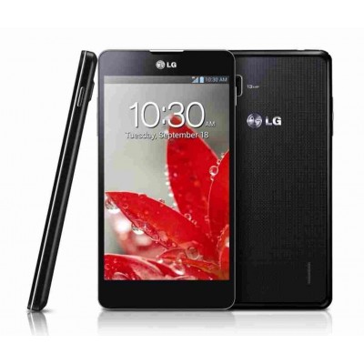LCD with Touch Screen for LG F180 - White