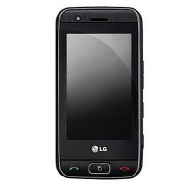 LCD with Touch Screen for LG GT505 - Black