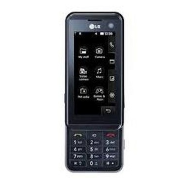 LCD with Touch Screen for LG KF700 - Black