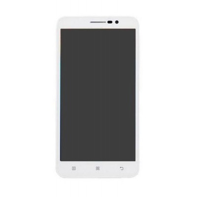 Lcd With Touch Screen For Lenovo A850 Plus White By - Maxbhi.com