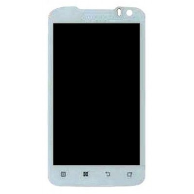 Lcd With Touch Screen For Lenovo P700i White By - Maxbhi Com
