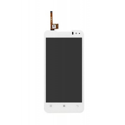 Lcd With Touch Screen For Lenovo P770 White By - Maxbhi.com