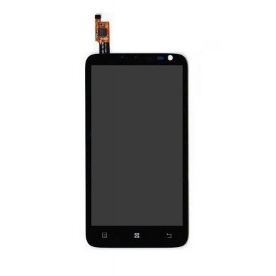 Lcd With Touch Screen For Lenovo S720 Black By - Maxbhi.com