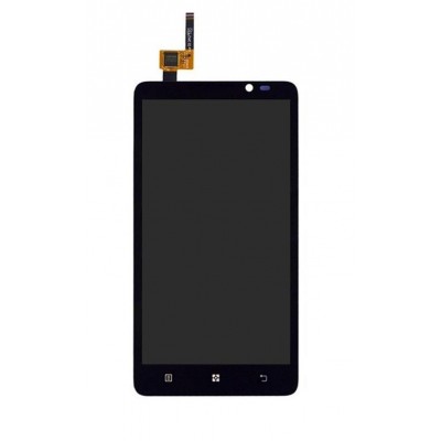 Lcd With Touch Screen For Lenovo S890 Black By - Maxbhi.com
