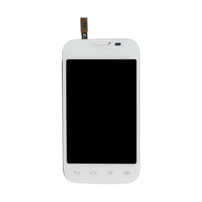 Lcd With Touch Screen For Lg L40 Dual D170 White By - Maxbhi.com