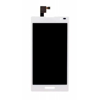 Lcd With Touch Screen For Lg Optimus L9 P765 White By - Maxbhi.com