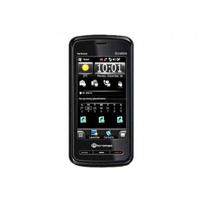 LCD with Touch Screen for Micromax W900 - White