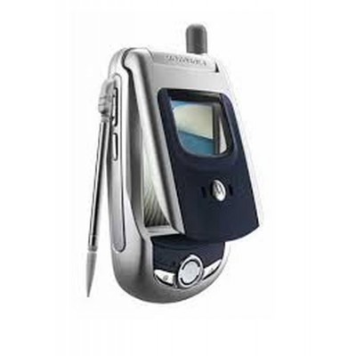 LCD with Touch Screen for Motorola A728 - White