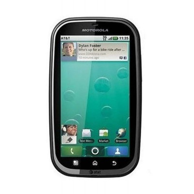 LCD with Touch Screen for Motorola BRAVO MB520 - White