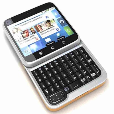 LCD with Touch Screen for Motorola FlipOut ME511 - Black