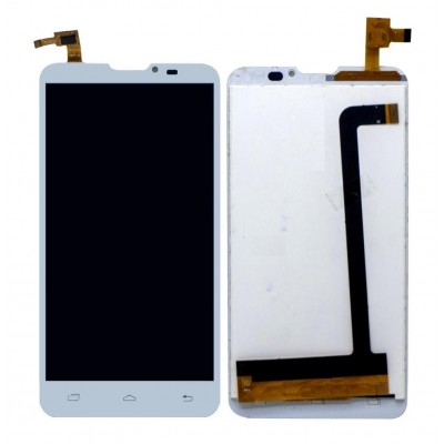 Lcd With Touch Screen For Micromax A111 Canvas Doodle White By - Maxbhi Com