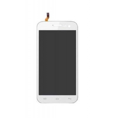 Lcd With Touch Screen For Micromax A114 Canvas 2.2 White By - Maxbhi.com