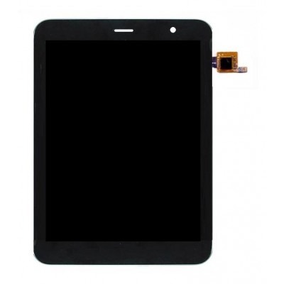 Lcd With Touch Screen For Micromax Canvas Tab P650 Black By - Maxbhi Com