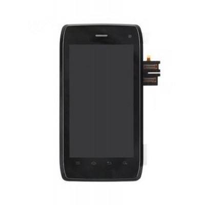 Lcd With Touch Screen For Motorola Droid 4 Xt894 Black By - Maxbhi.com
