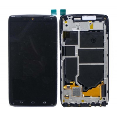 Lcd With Touch Screen For Motorola Droid Turbo Blue By - Maxbhi Com