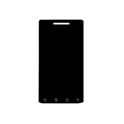 Lcd With Touch Screen For Motorola Milestone Black By - Maxbhi Com