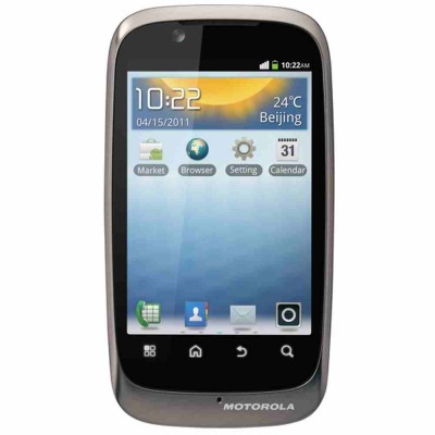LCD with Touch Screen for Motorola SPICE XT - Black