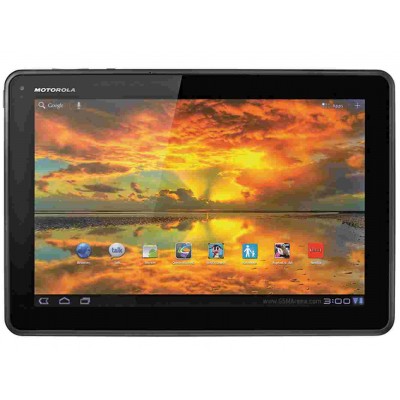 LCD with Touch Screen for Motorola XOOM Media Edition MZ505 - White