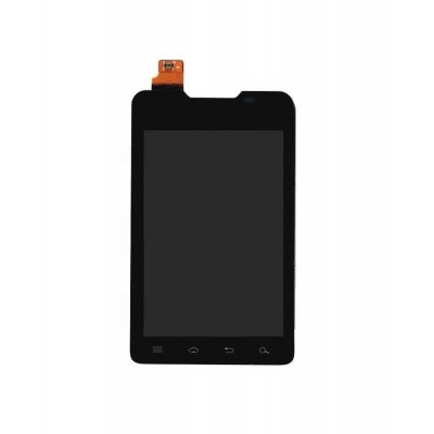 Lcd With Touch Screen For Motorola Motoluxe Xt389 Black By - Maxbhi.com