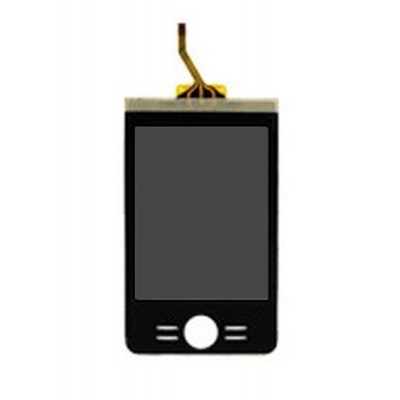 Lcd With Touch Screen For Motorola Rokr E6 Black By - Maxbhi.com