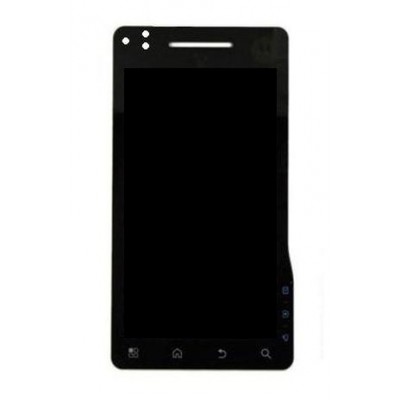 Lcd With Touch Screen For Motorola Xt720 Motoroi White By - Maxbhi Com