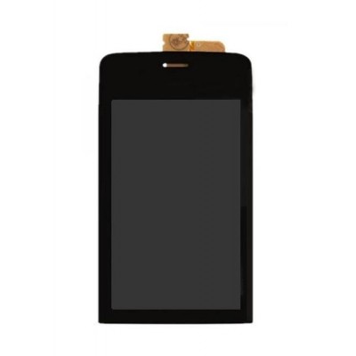 Lcd With Touch Screen For Nokia Asha 310 Rm911 Black By - Maxbhi.com