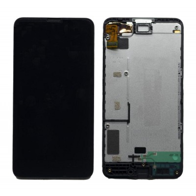 Lcd With Touch Screen For Nokia Lumia 630 Dual Sim White By - Maxbhi Com