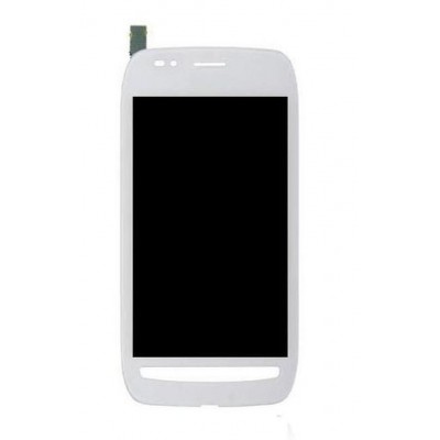 Lcd With Touch Screen For Nokia Lumia 710 White By - Maxbhi.com