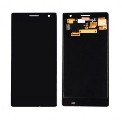 Lcd With Touch Screen For Nokia Lumia 735 White By - Maxbhi.com