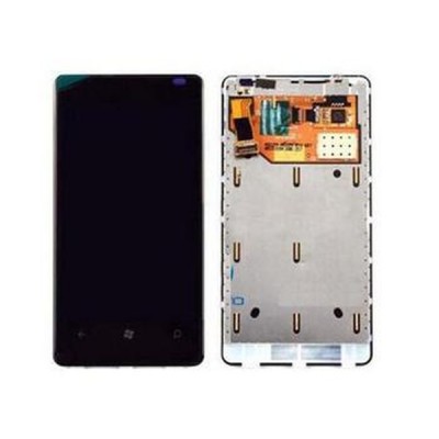 Lcd With Touch Screen For Nokia N800 Silver By - Maxbhi Com