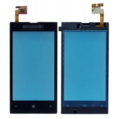 Touch Screen Digitizer For Nokia Lumia 520 Yellow By - Maxbhi Com