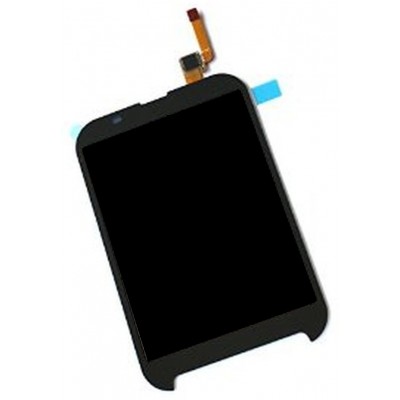 Lcd With Touch Screen For Pantech Pocket P9060 White By - Maxbhi Com