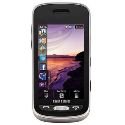 LCD with Touch Screen for Samsung A887 Solstice - White