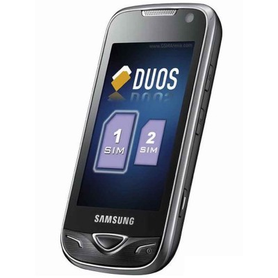 LCD with Touch Screen for Samsung Dual SIM Star Duos - Black