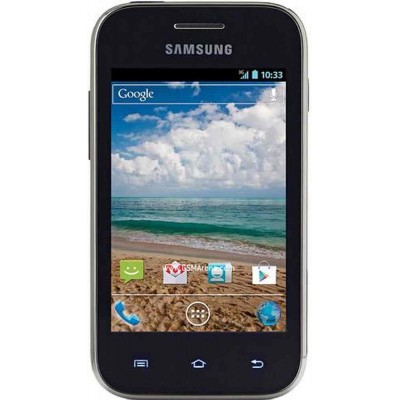 LCD with Touch Screen for Samsung Galaxy Discover S730M - White