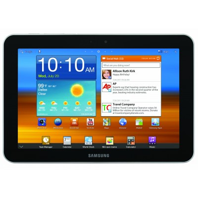 LCD with Touch Screen for Samsung Galaxy Tab 8.9 AT&T - White