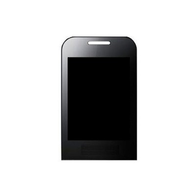 Lcd With Touch Screen For Samsung Chat C3500 Silver By - Maxbhi Com